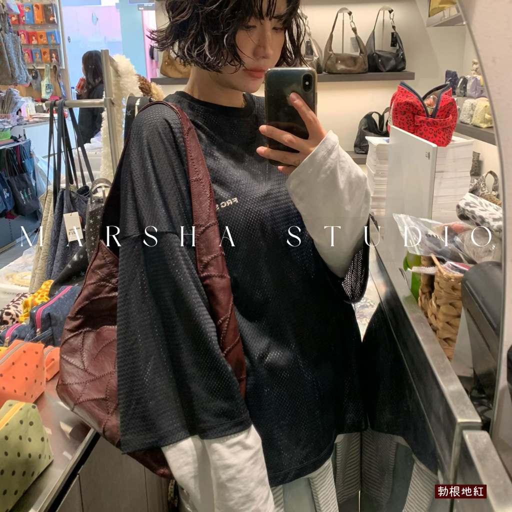 ❮韓國❯6AKB01正韓質感壓紋軟皮托特包_10