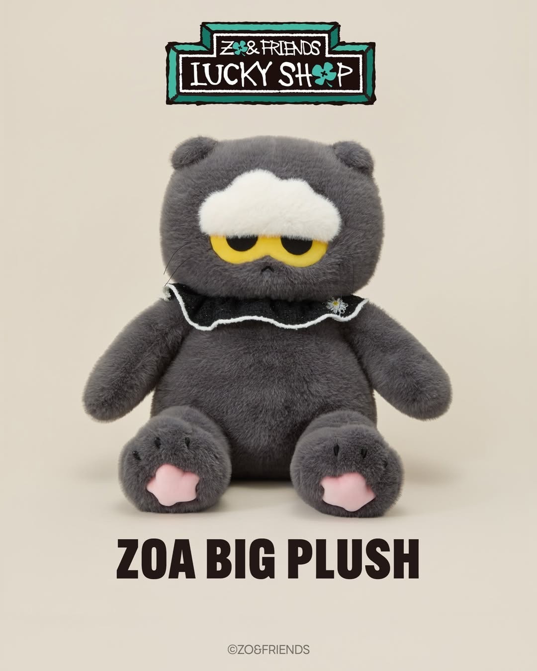 ZO＆FRIENDS ｜🍀Lucky Shop系列｜Zoa大娃娃– Peek-a-Boo