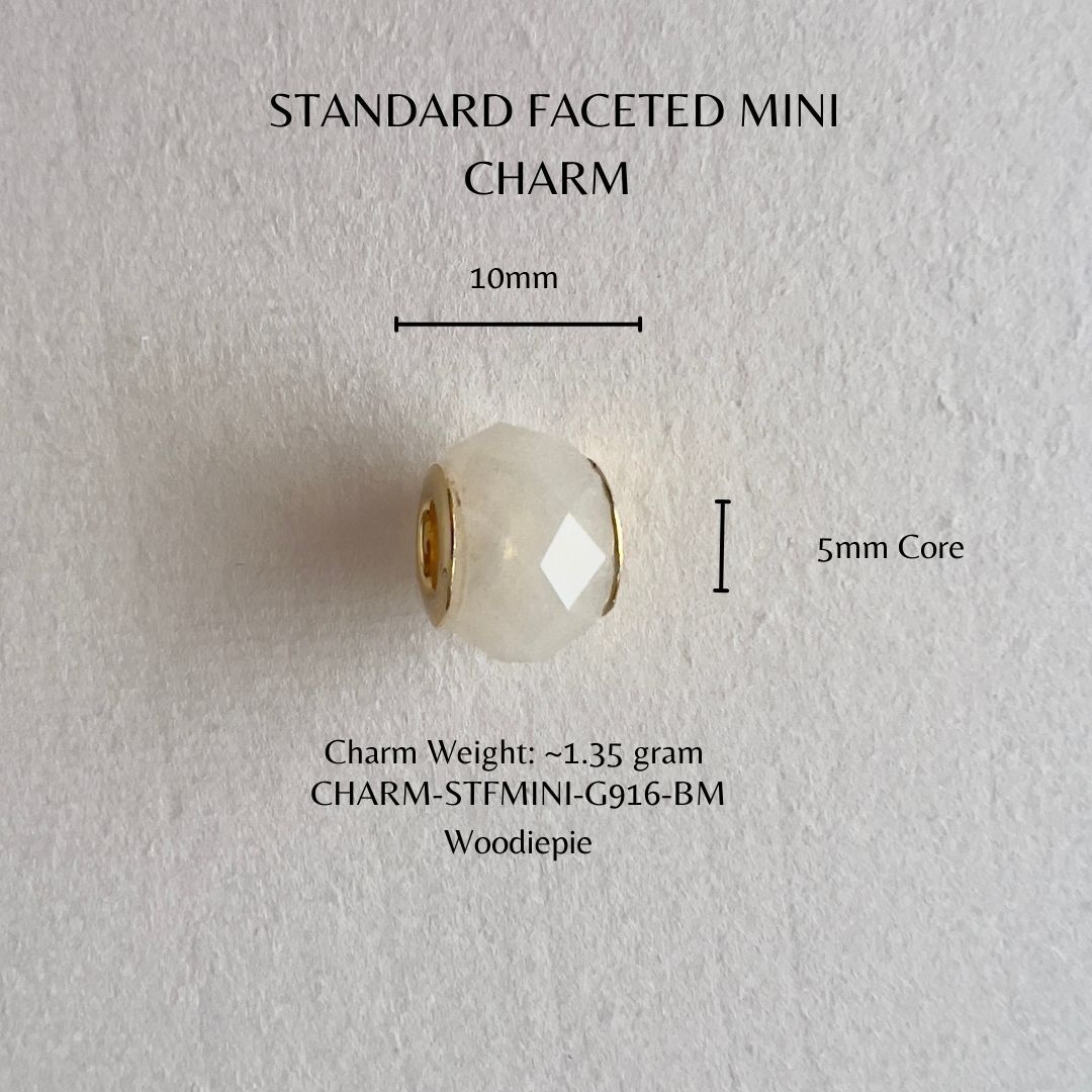 Standard Faceted Mini charm (16)