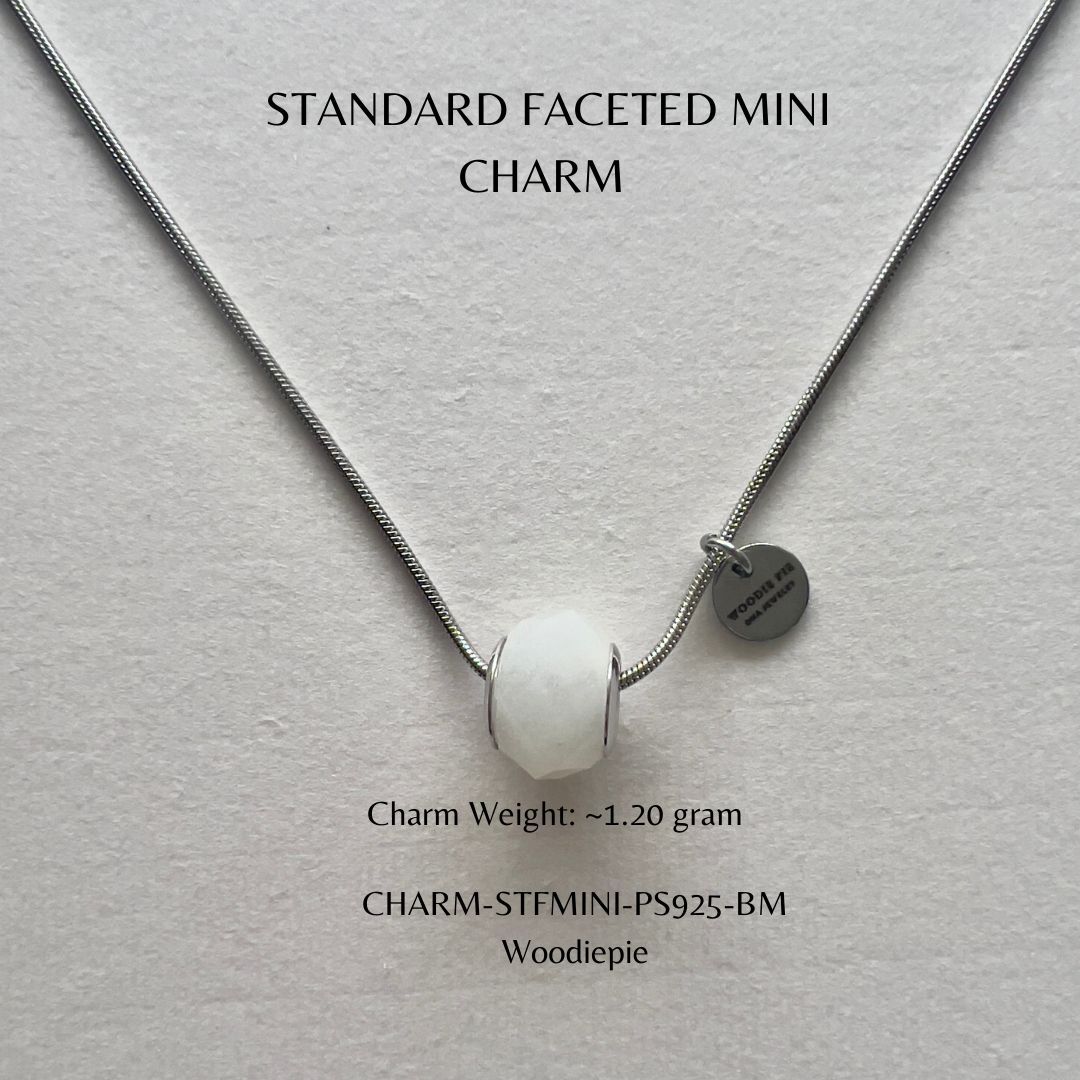 Standard Faceted Mini charm (10)