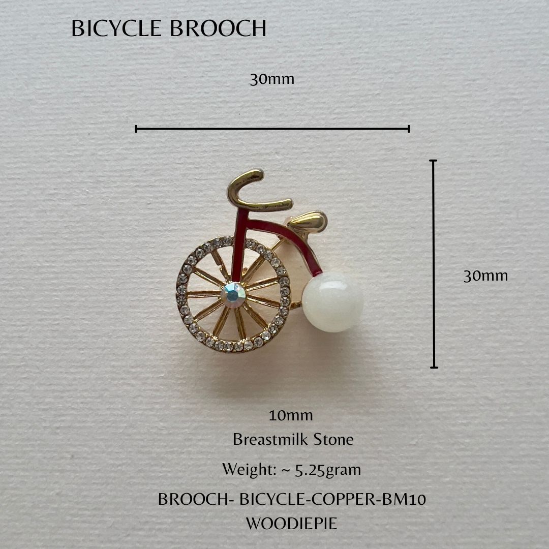 Bicycle Brooch