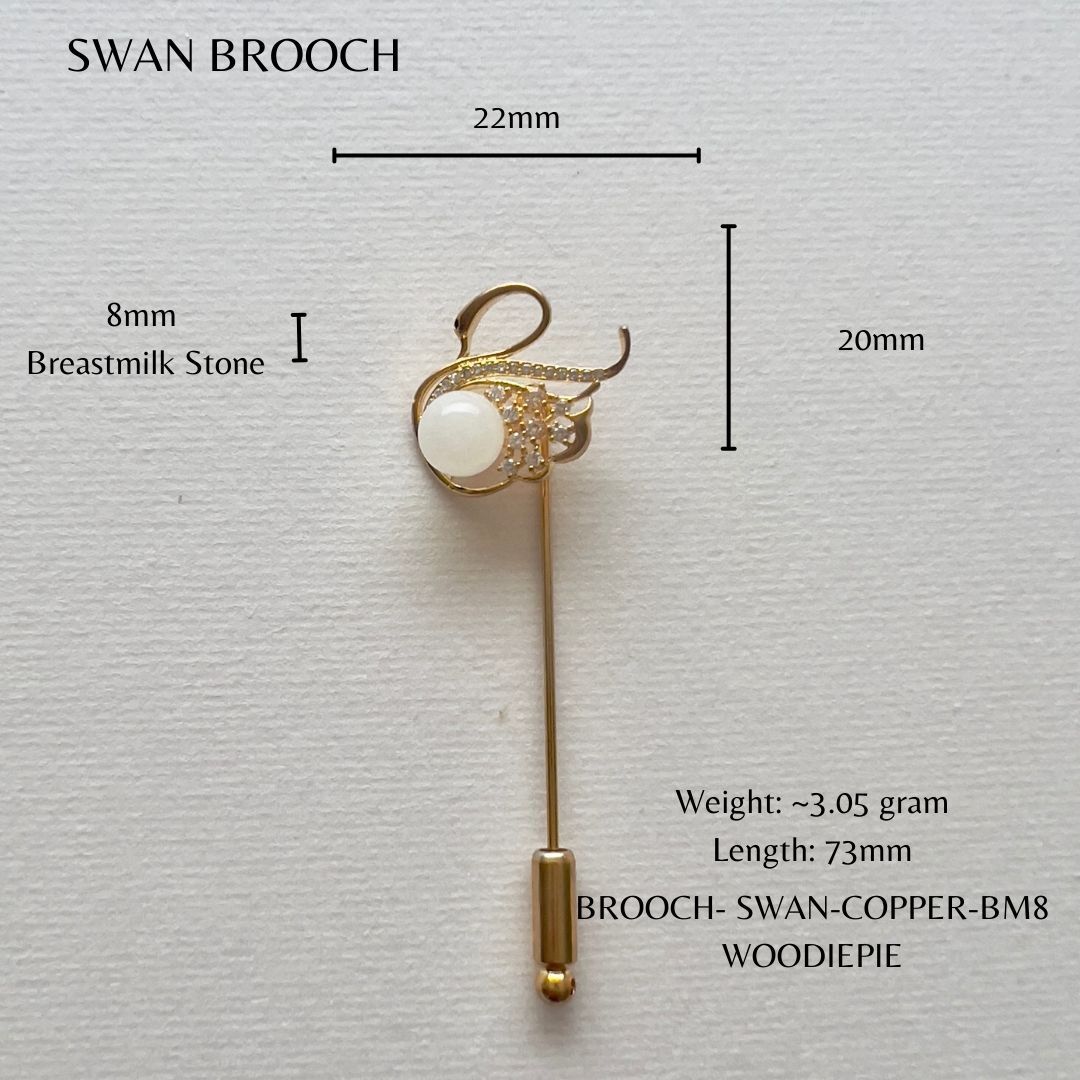 Swan Brooch