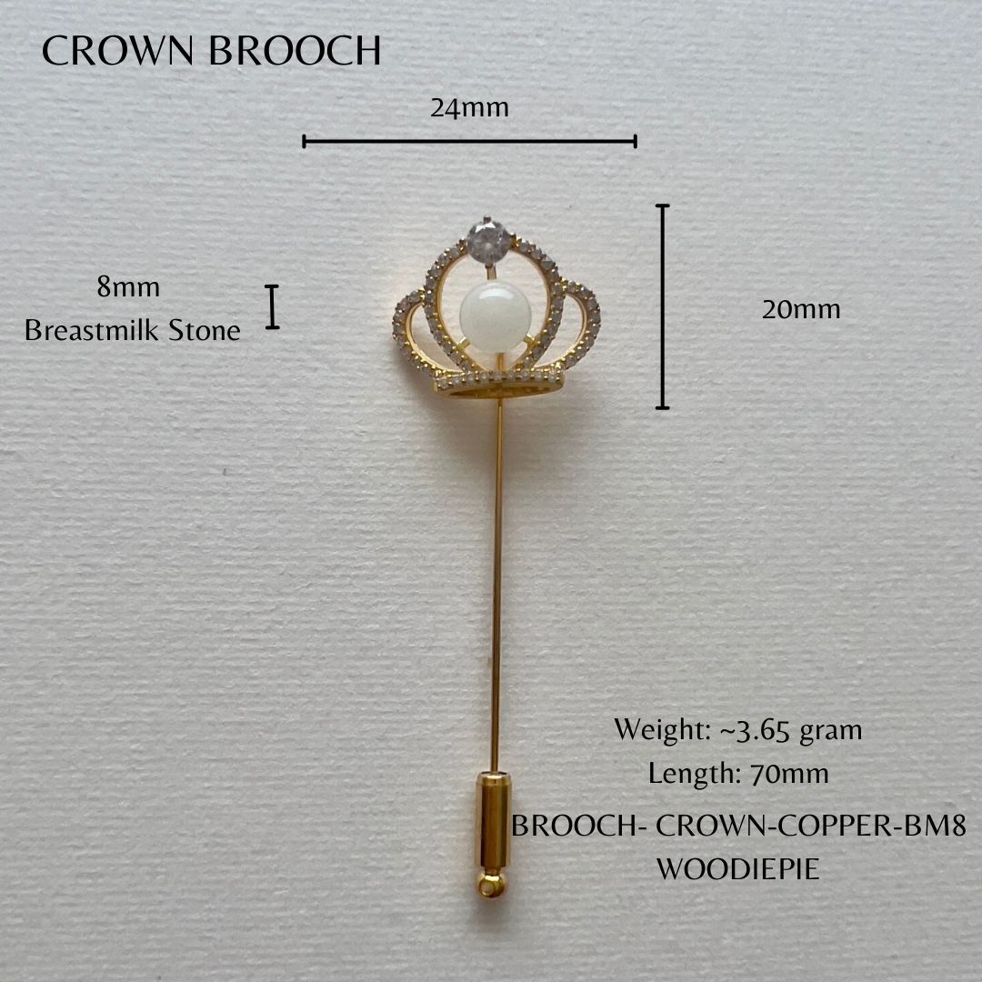 Crown Brooch