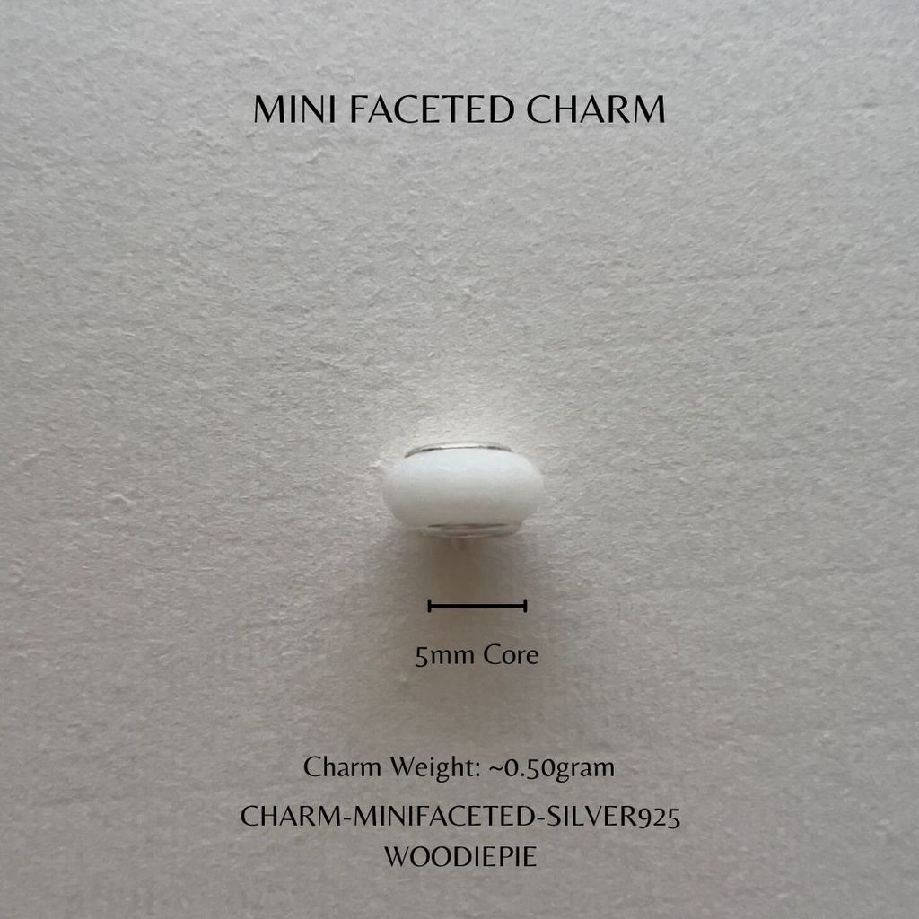 Mini Faceted Charm (3)