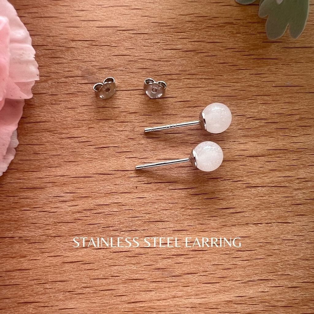 SS Earring 6mm (28)