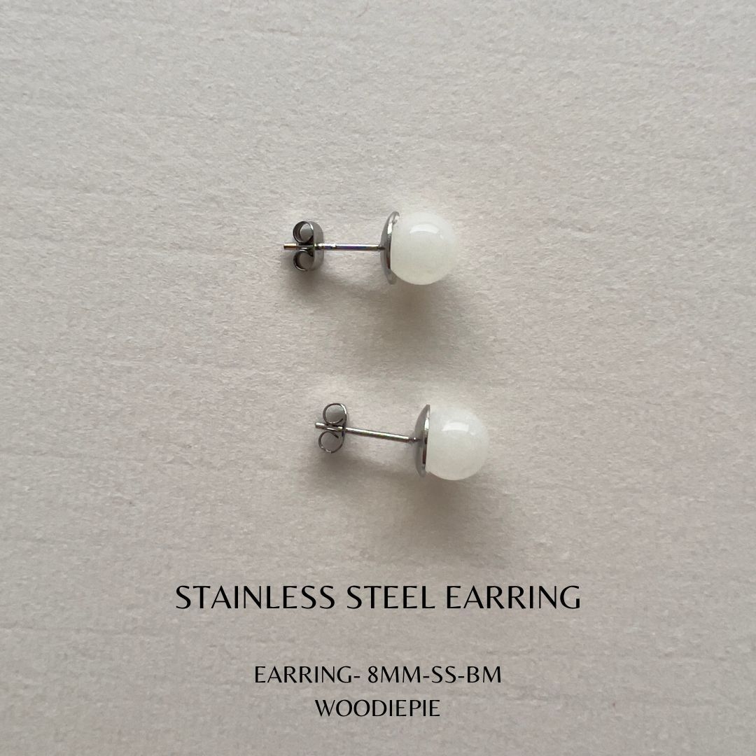 SS Earring 8mm (10)