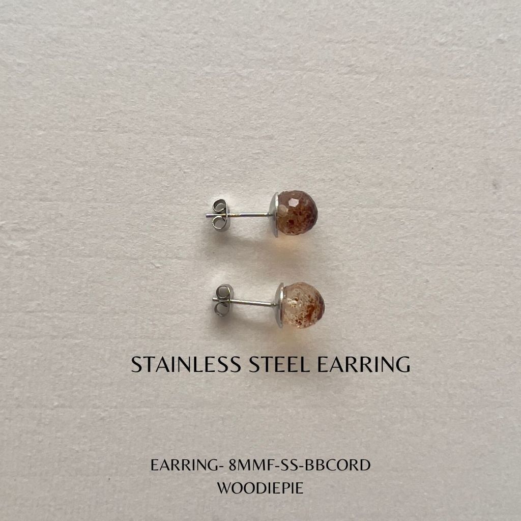 SS Earring 8mm (2)
