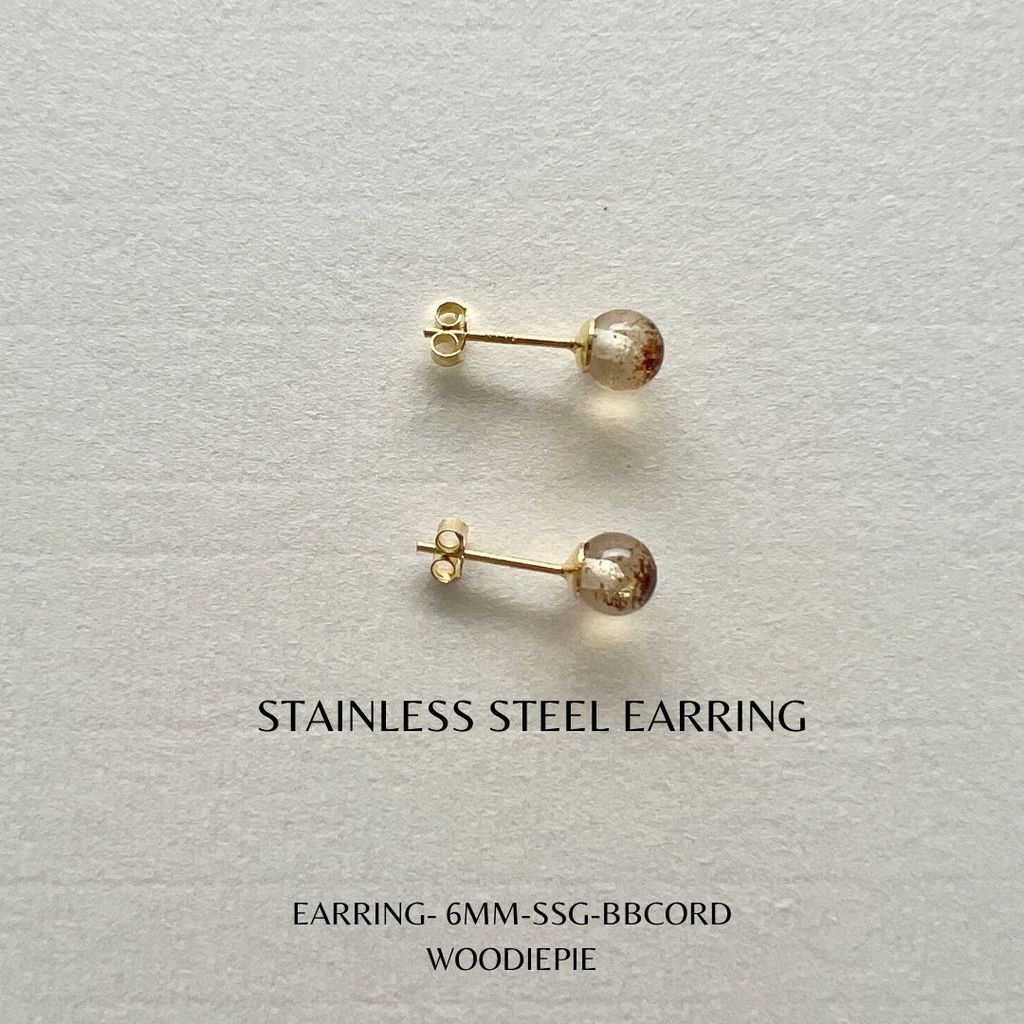SS Earring 6mm (2)