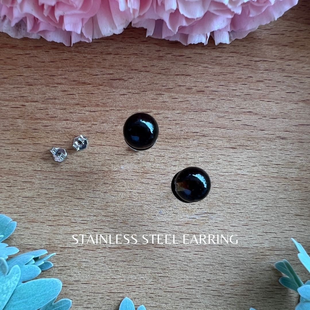 SS Earring 8mm (50)