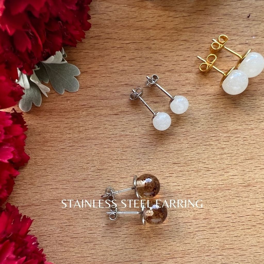 SS Earring 8mm (63)