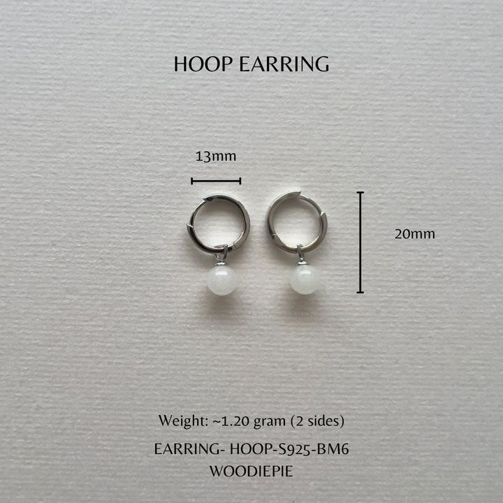 Hoop Earring 6mm