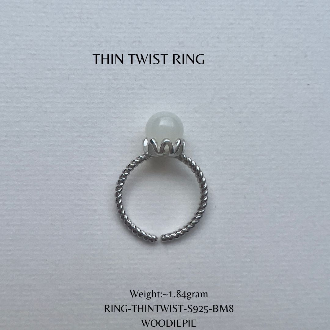Thin Twist Ring