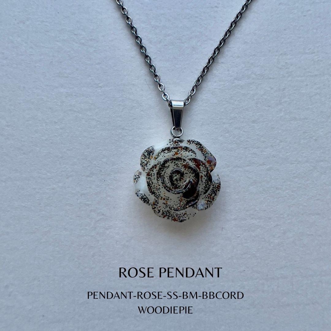 Rose SS Earring+Pendant