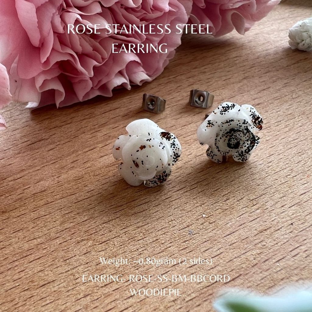 Rose SS Earring