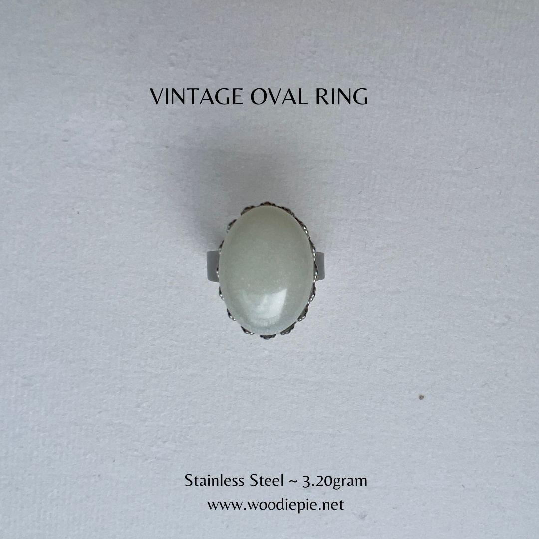 Vintage Oval SS Ring