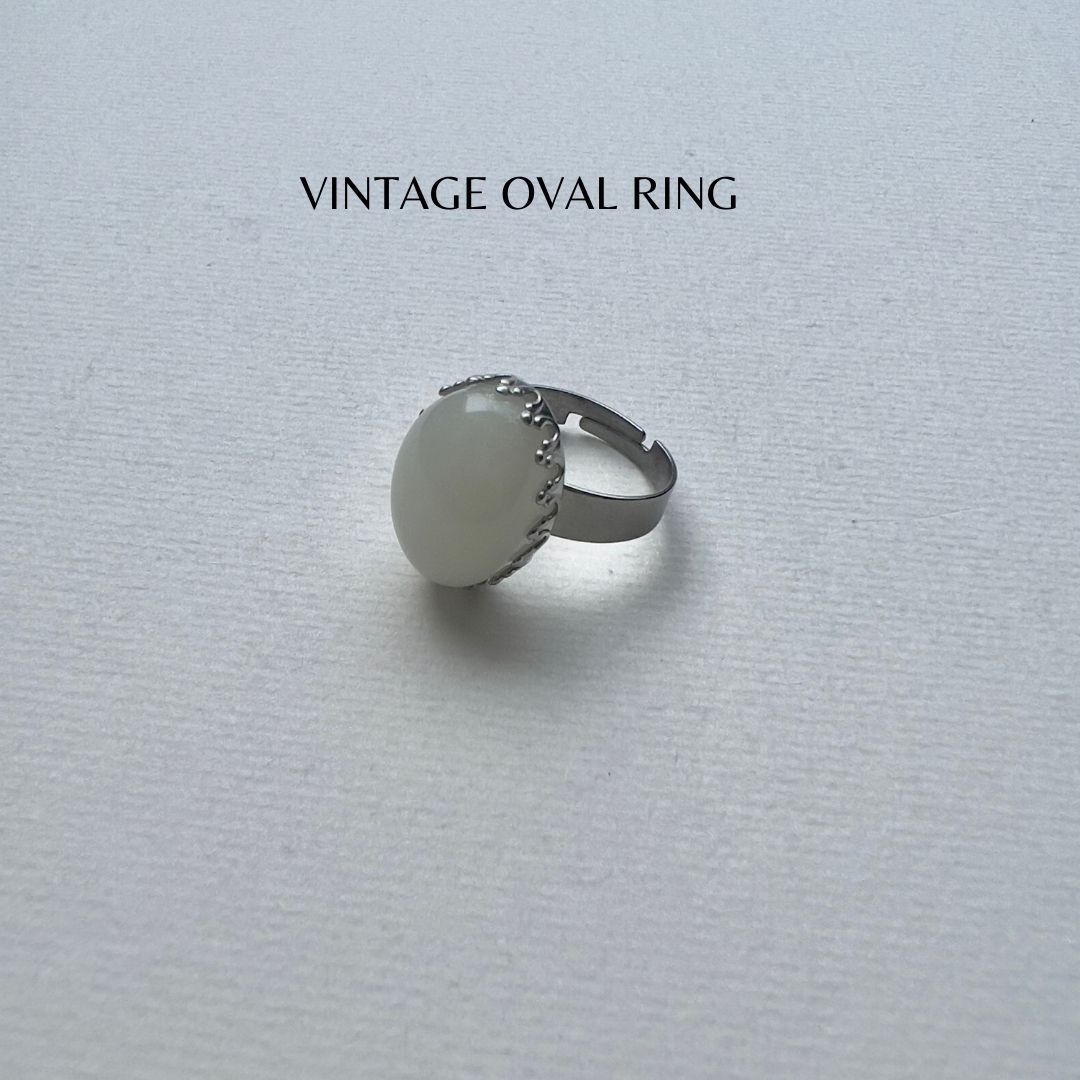 Vintage Oval SS Ring (2)