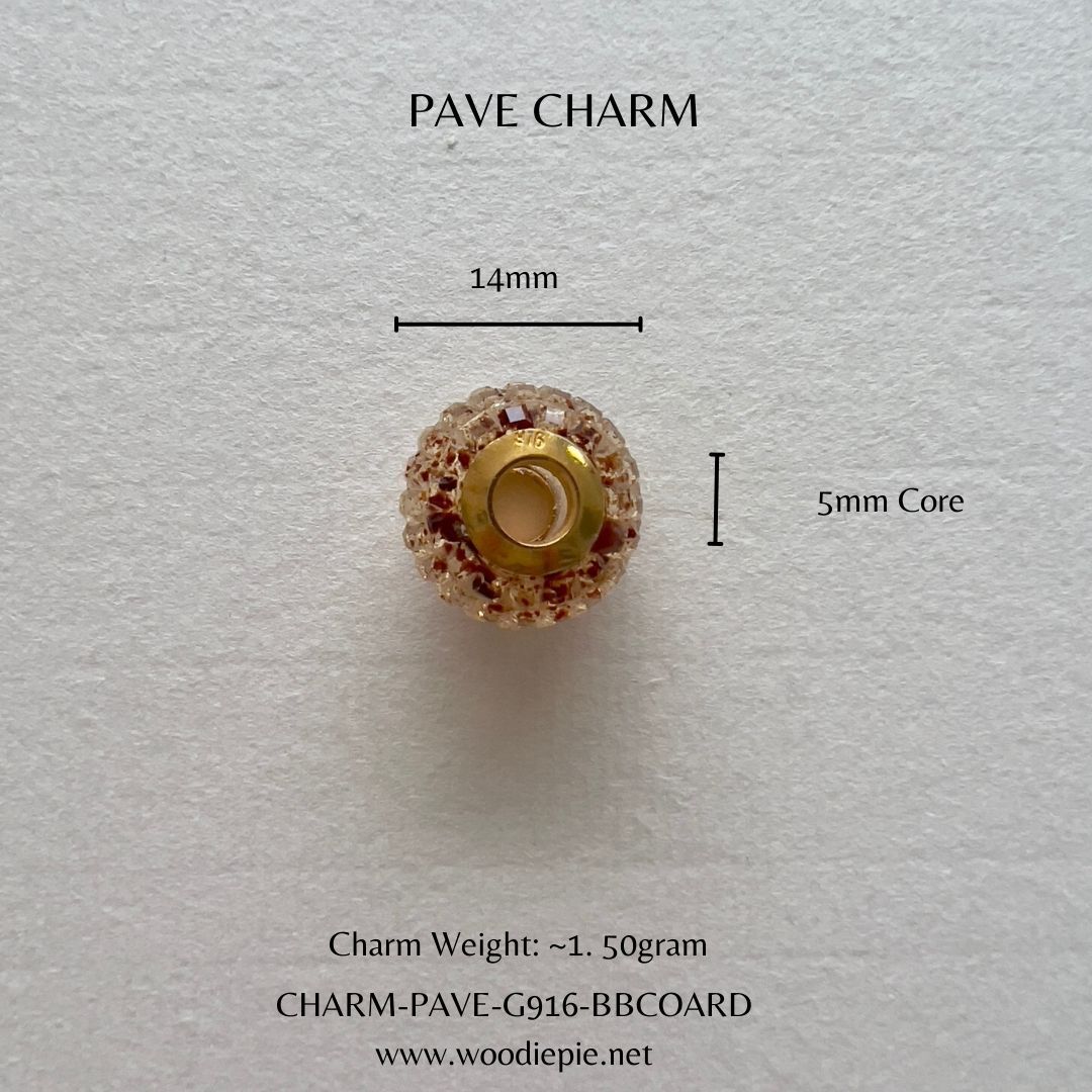 Pave charm (9)