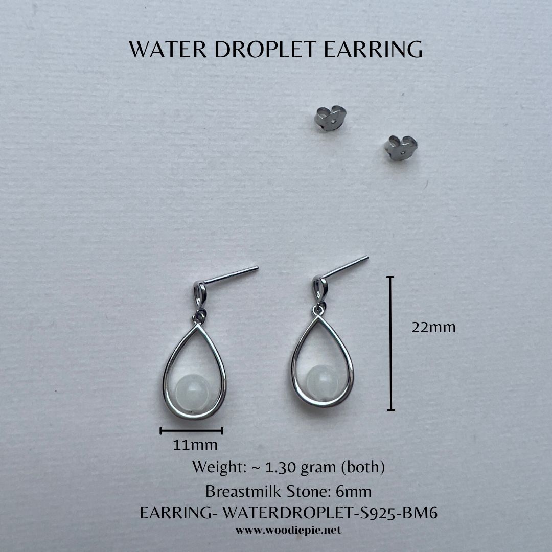 Water Droplet Earring+Pendant (2)