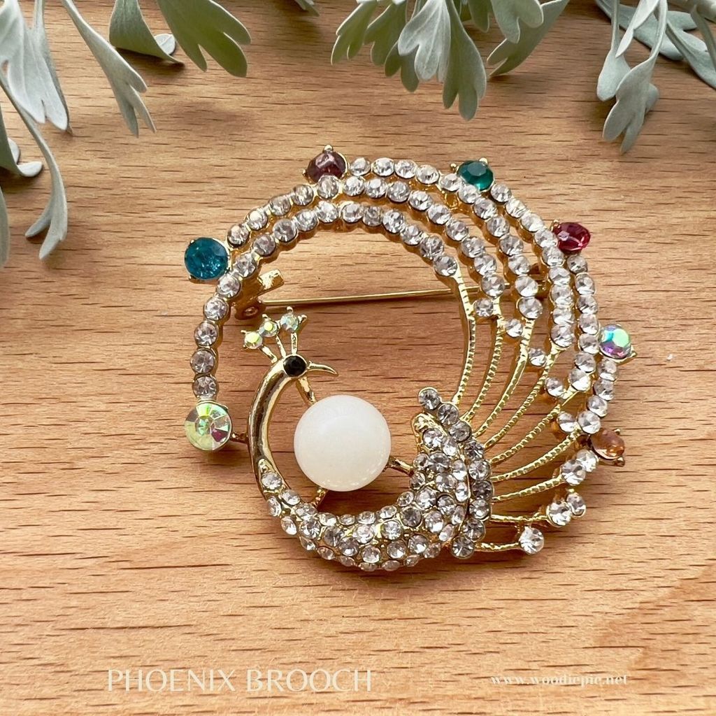 Pheonix Brooch (3)