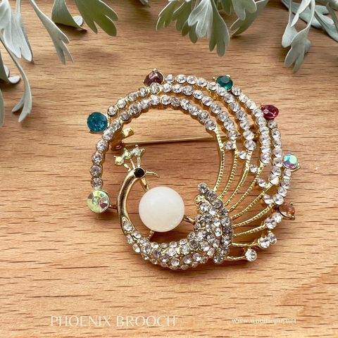 Pheonix Brooch (3)