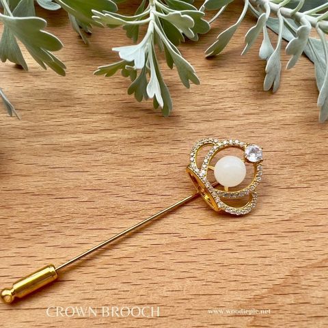 Crown Brooch