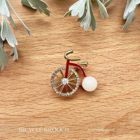 Bicycle Brooch