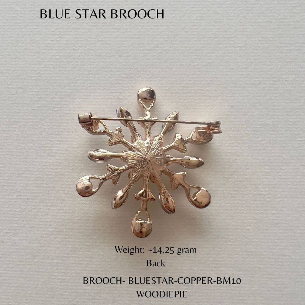 Blue Bird Brooch