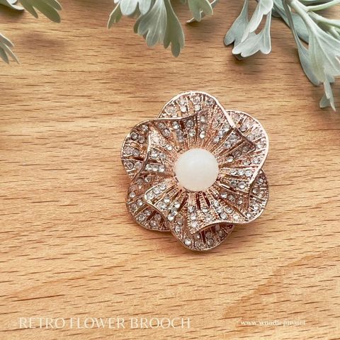 Retro Flower Brooch (3)