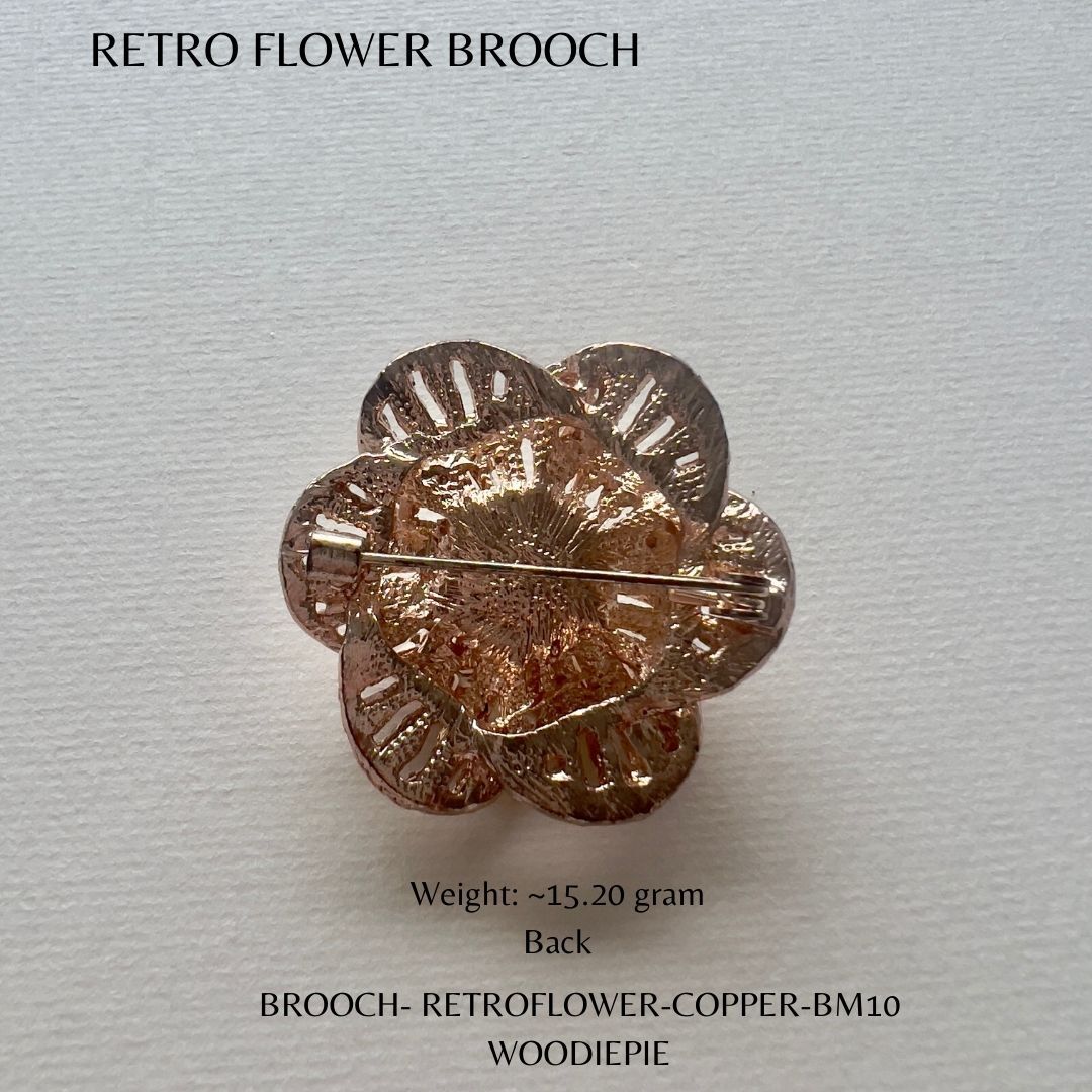 Retro Flower Brooch (4)