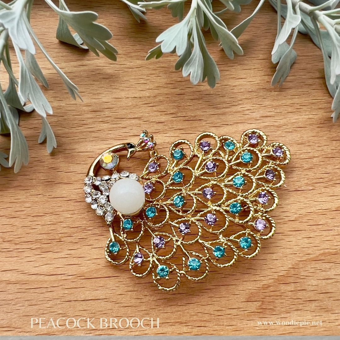 Peacock Brooch (3)