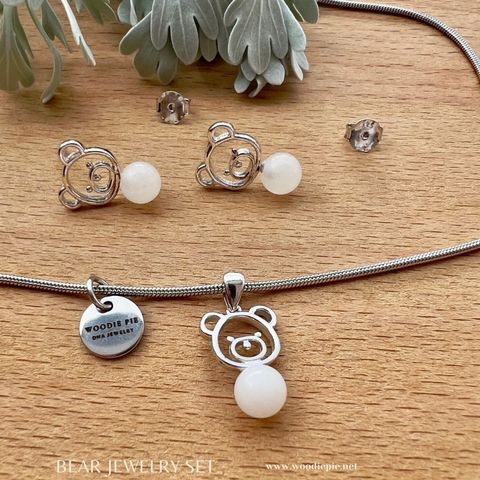 Bear Earring+Pendant