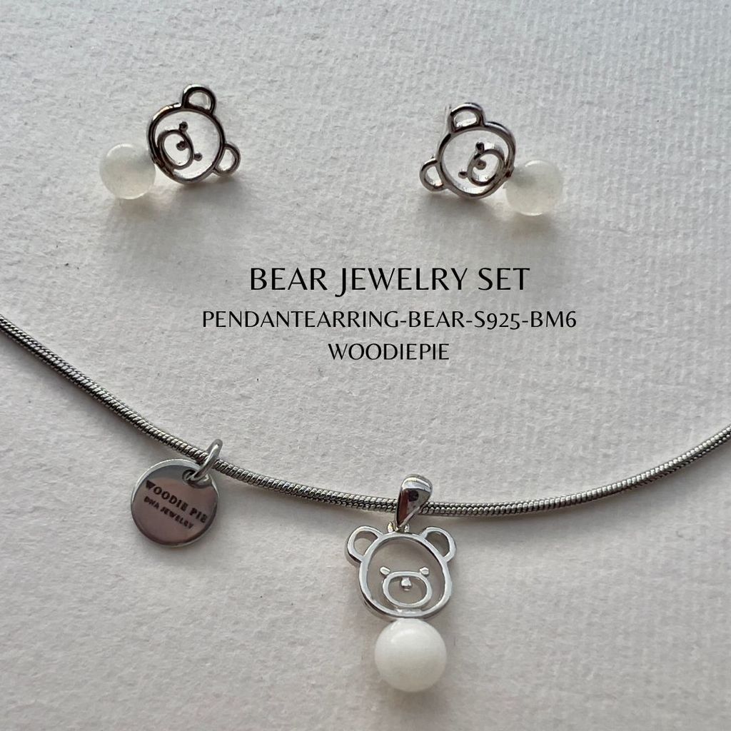 Bear Earring+Pendant (4)