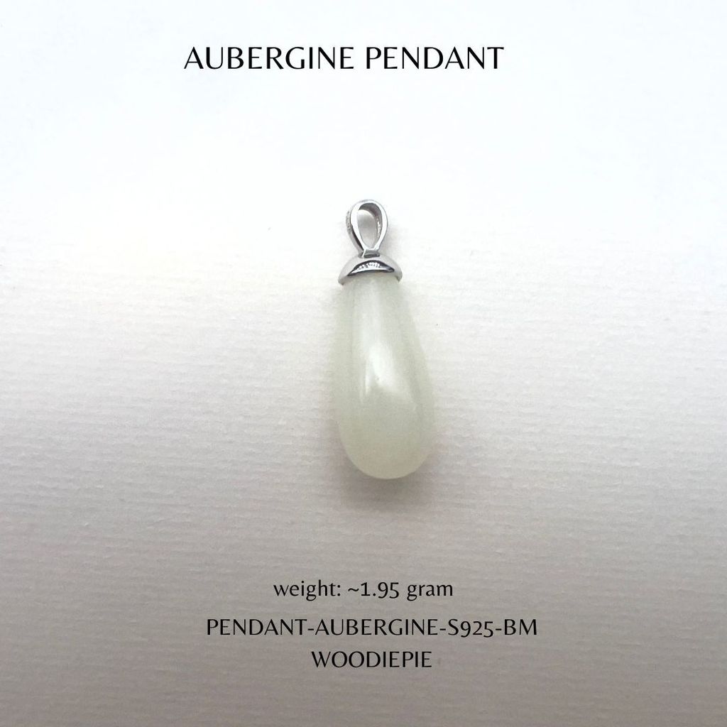 AUBERGINE PENDANT