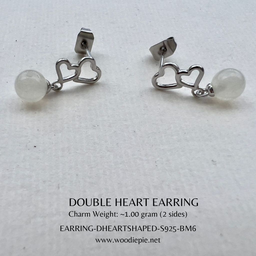D Heart Shaped Earring (4)
