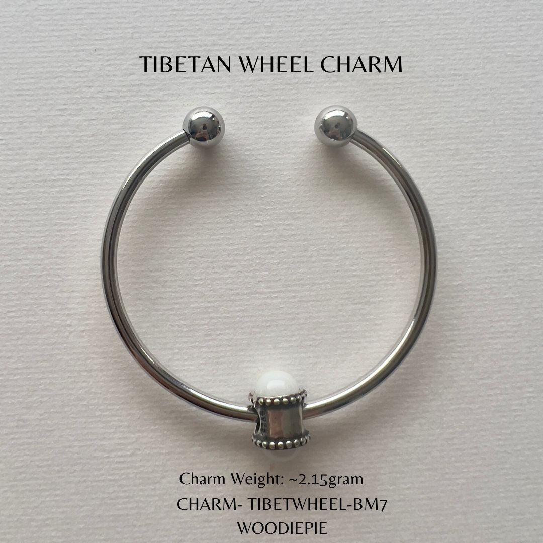 Tibetan Wheel Charm (6)