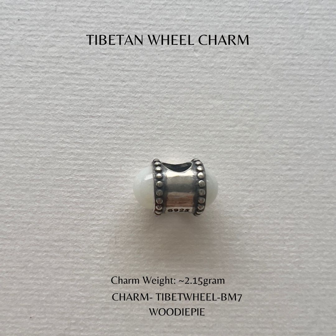 Tibetan Wheel Charm (4)