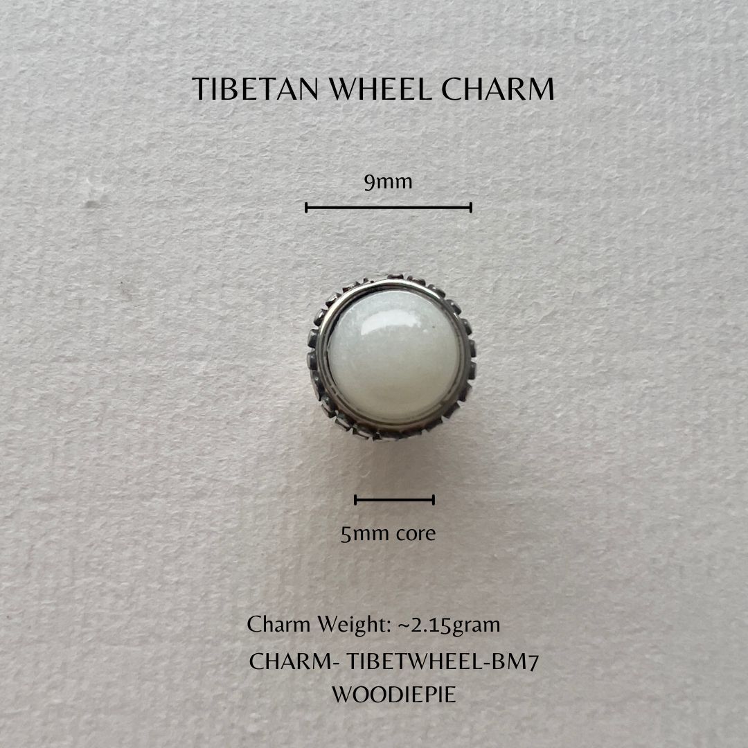 Tibetan Wheel Charm