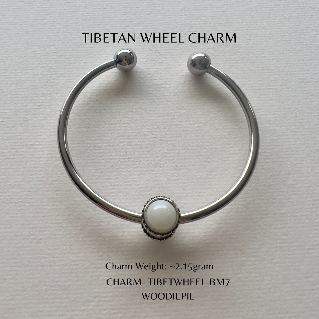 Tibetan Wheel Charm (5)