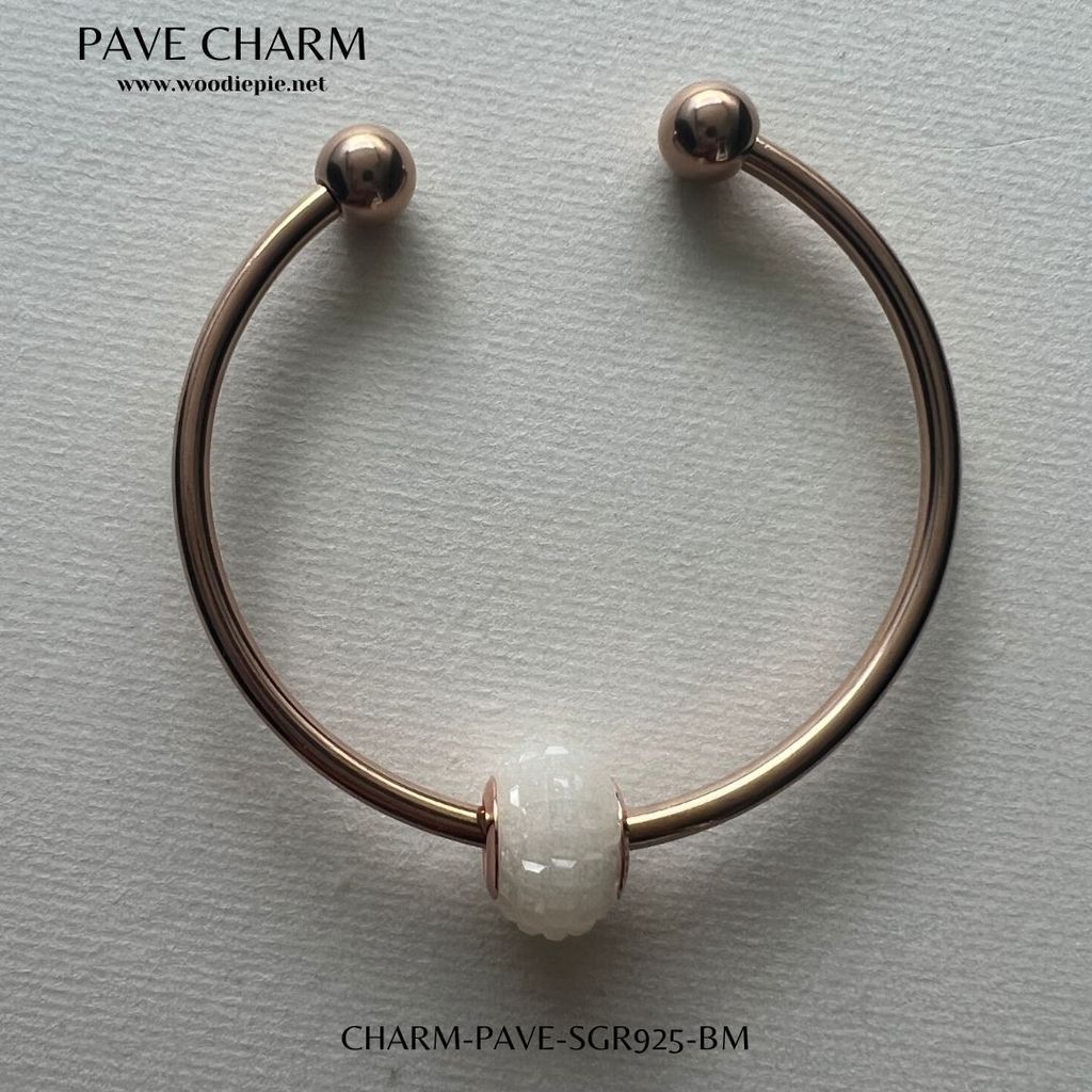 Pave Charm 13