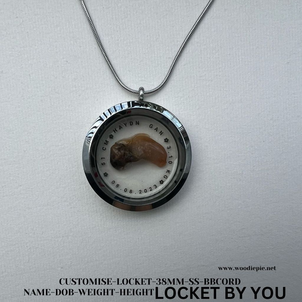 Locket baby cord1