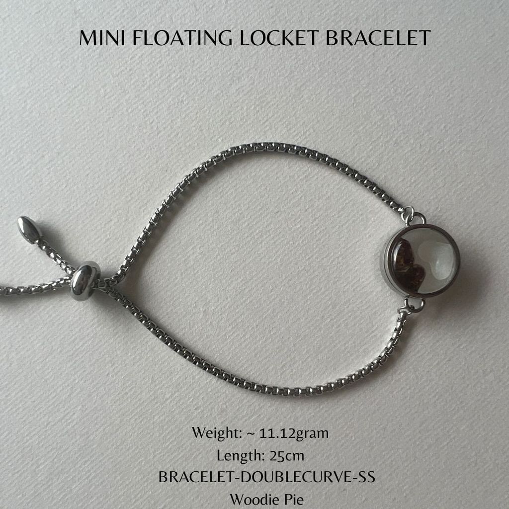 Mini Floating Locket Bracelet (2)
