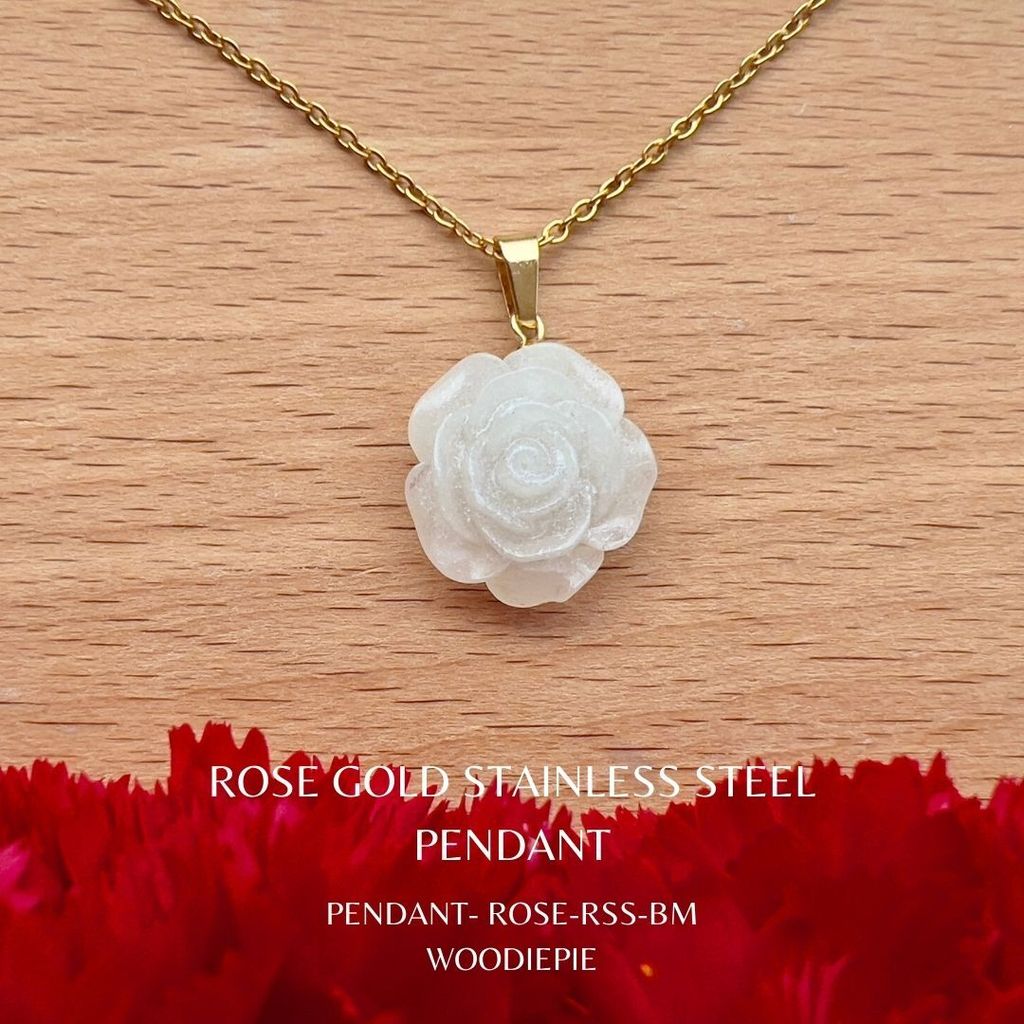 Rose SS Pendant (2)