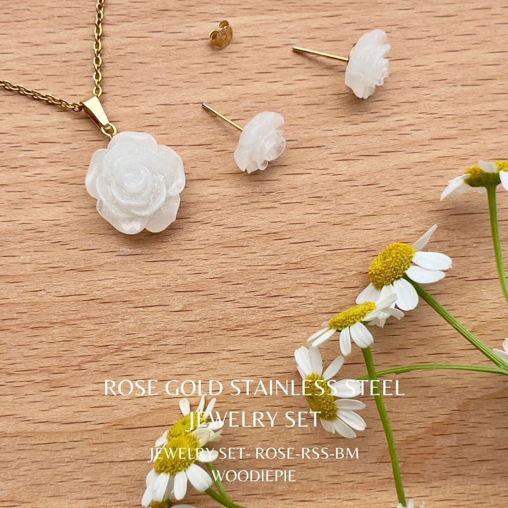 Rose SS Pendant (9)