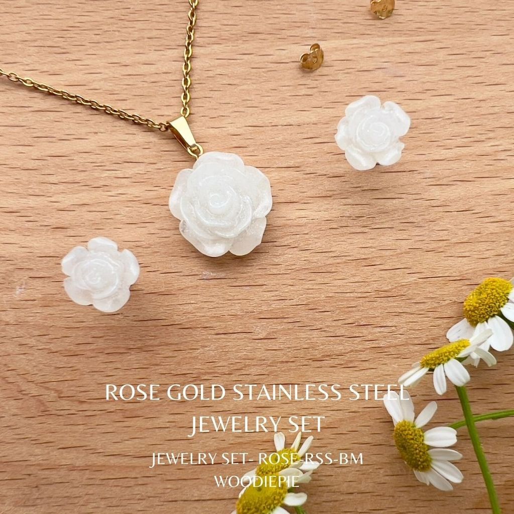 Rose SS Pendant (10)