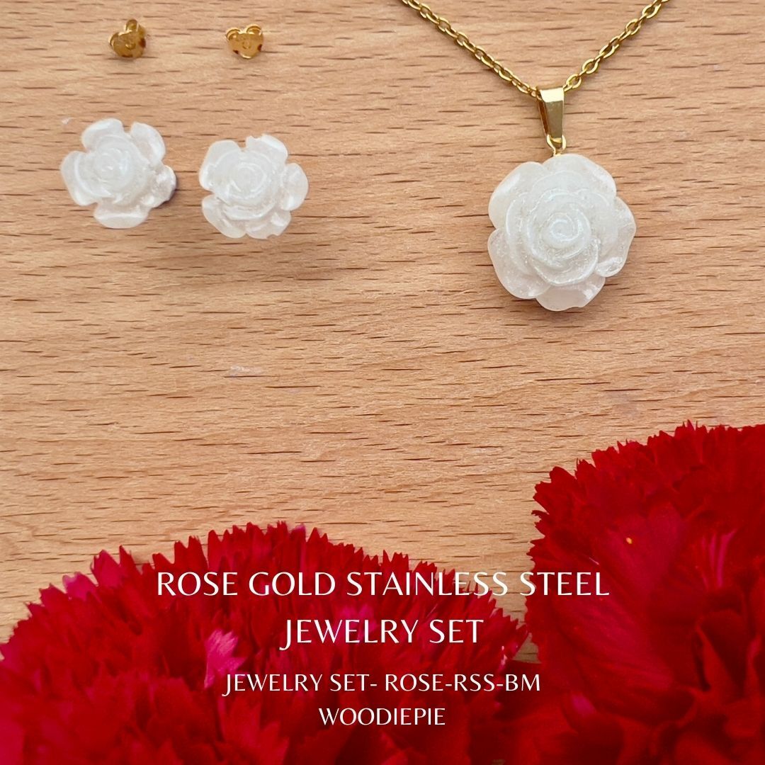 Rose SS Pendant