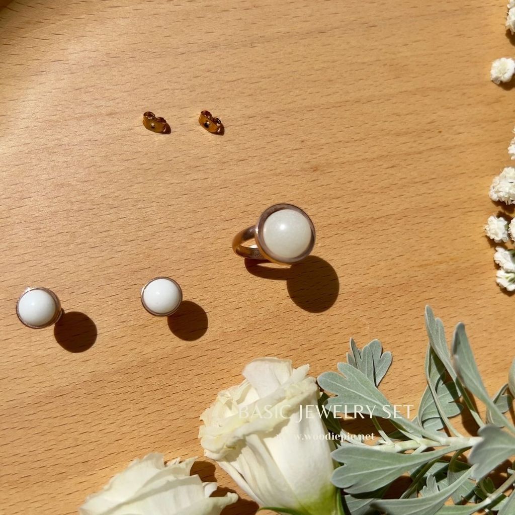Rose Gold Earring+Ring (2)