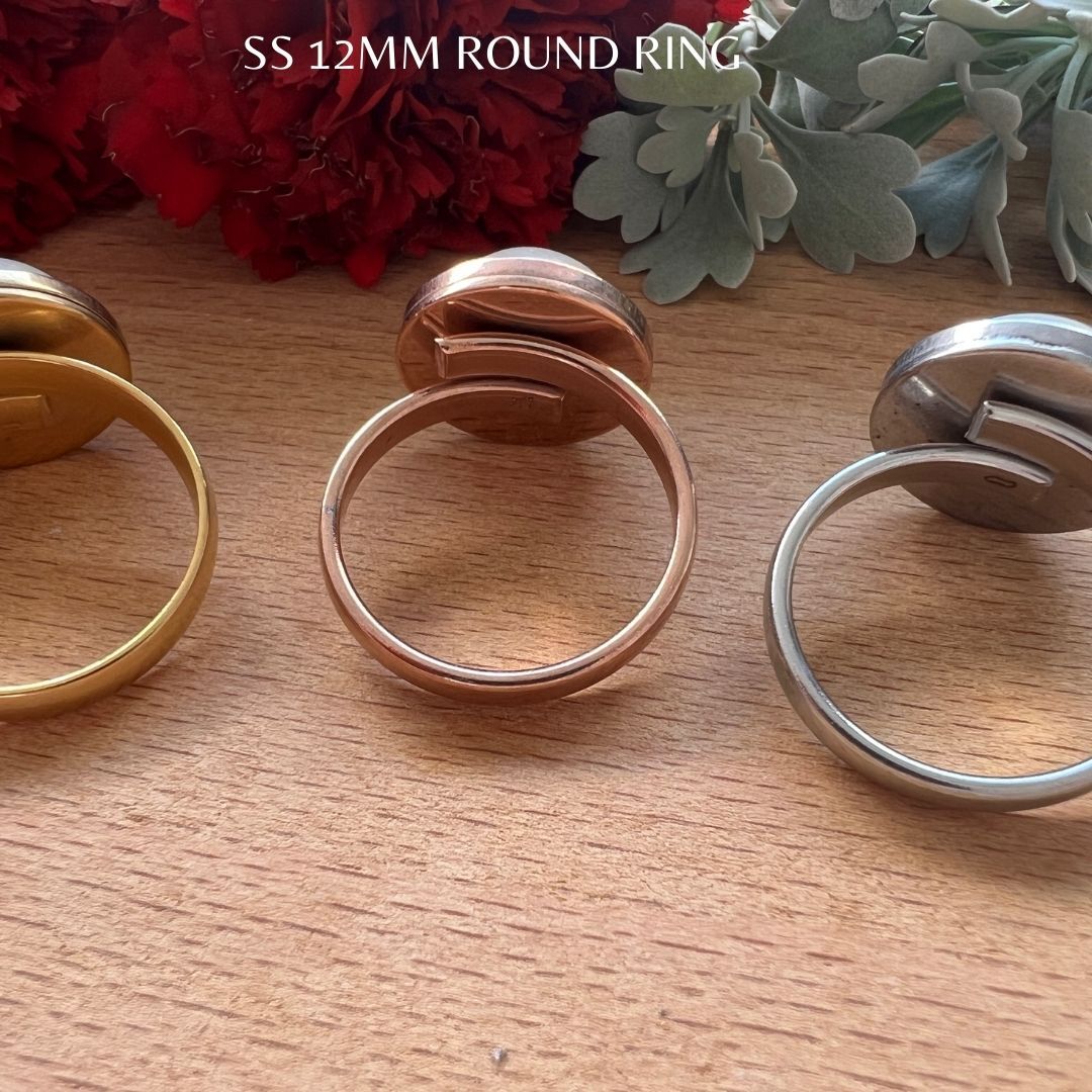 12mm SS Round Ring