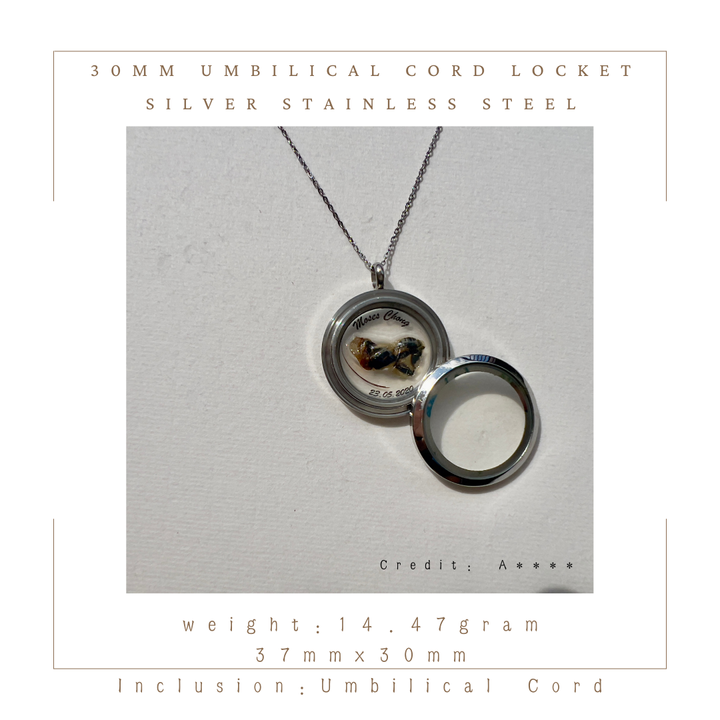 30mm umbilical cord locket (2)