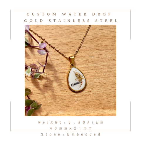 custom waterdrop