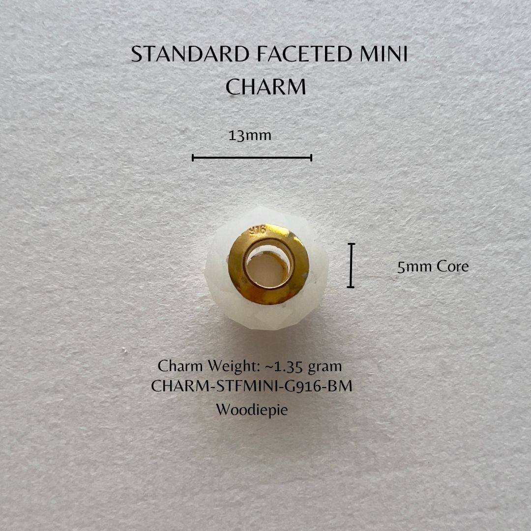 Standard Faceted Mini charm (14)